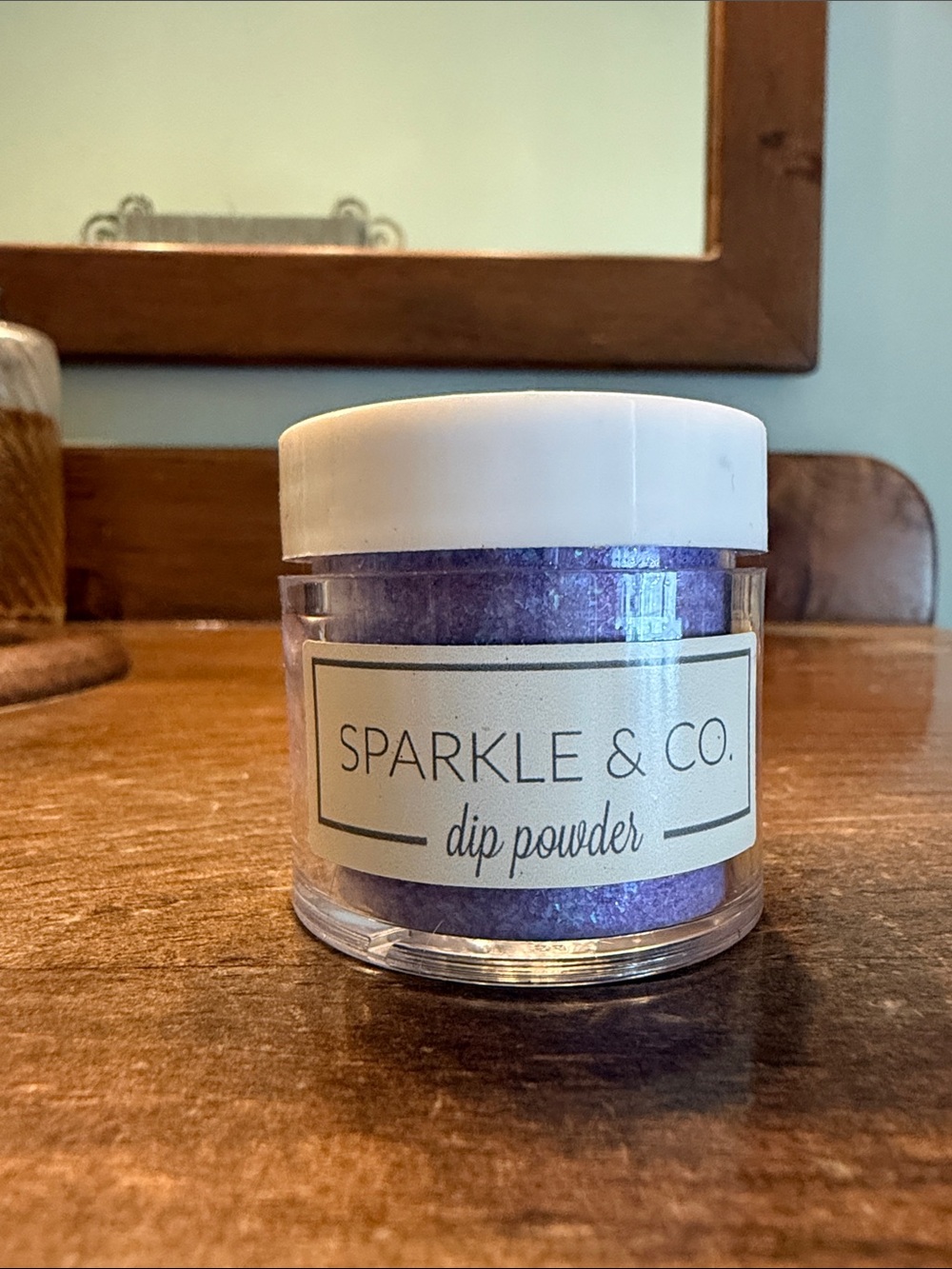 Sparkle & Co. A Whole New World Purple Nail Dip Powder